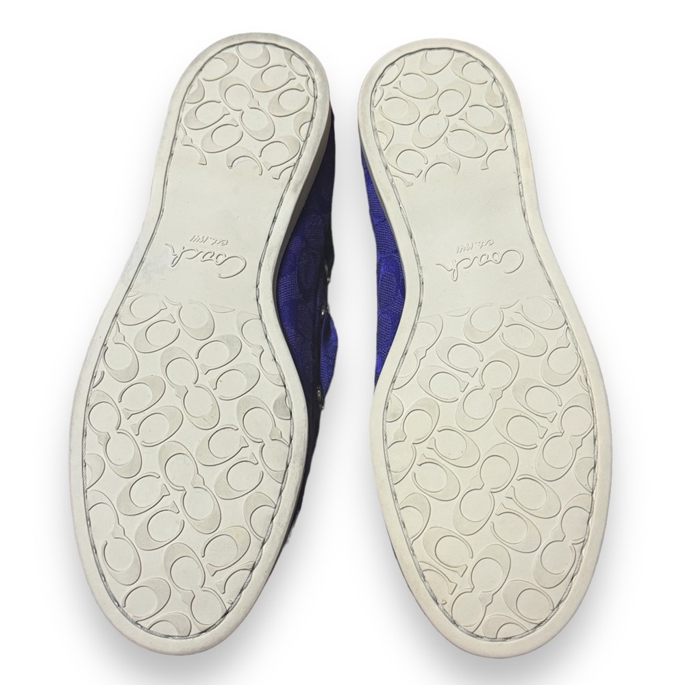 Coach Carisa Purple Boat Shoe - Picture 8 of 8